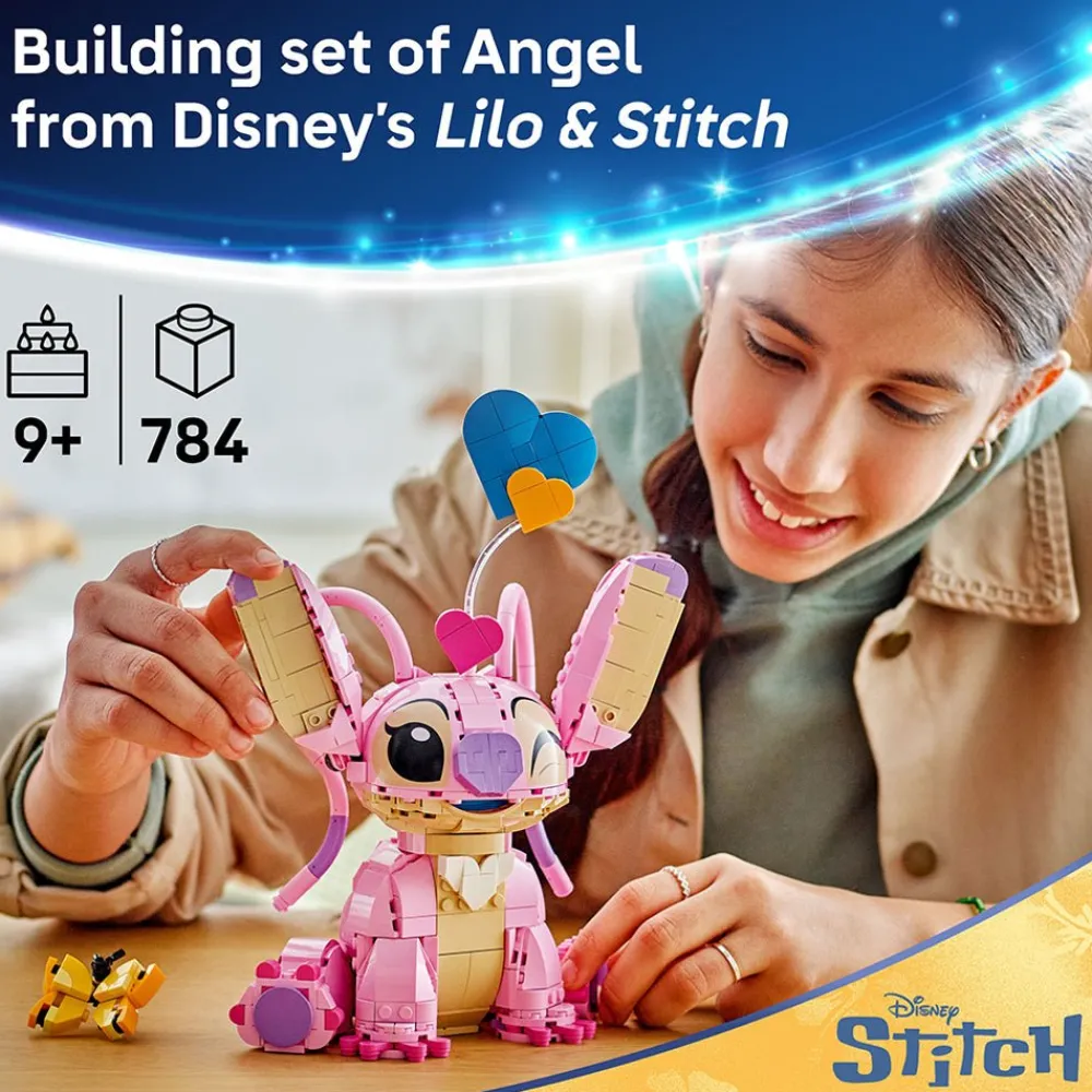 LEGO ® Disney Angel Lilo & Stitch Building Toy for Girls, Boys and Kids 43257 Best
