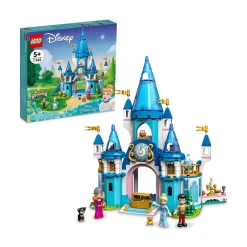 LEGO ® Disney™ Cinderella and Prince Charming’s Castle 43206 Building Kit (365 Pcs) Hot