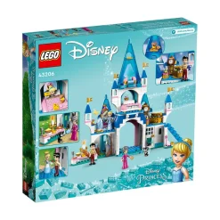 LEGO ® Disney™ Cinderella and Prince Charming’s Castle 43206 Building Kit (365 Pcs) Hot