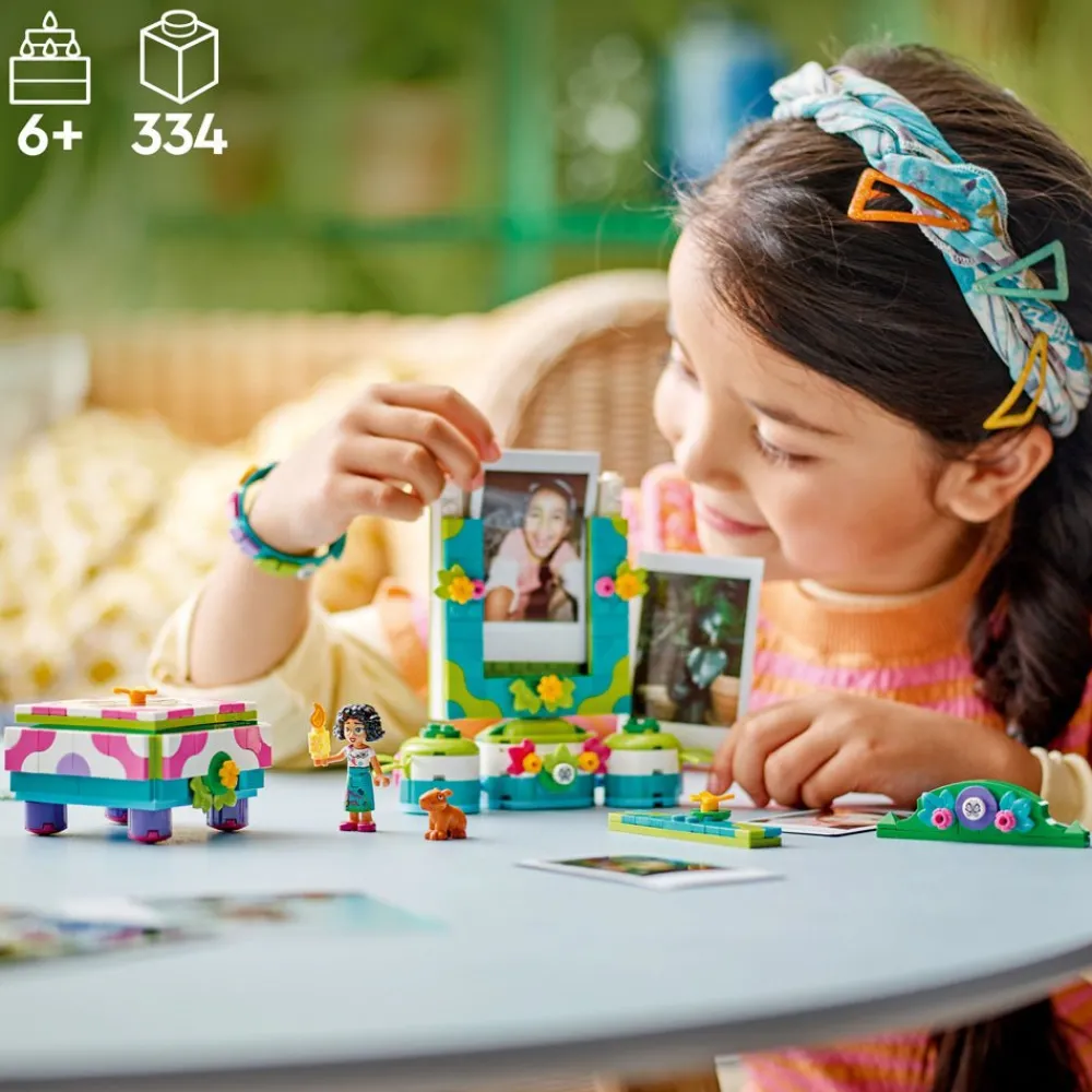 LEGO ® Disney Encanto Mirabel’s Photo Frame and Jewelry Box 43239 Clearance