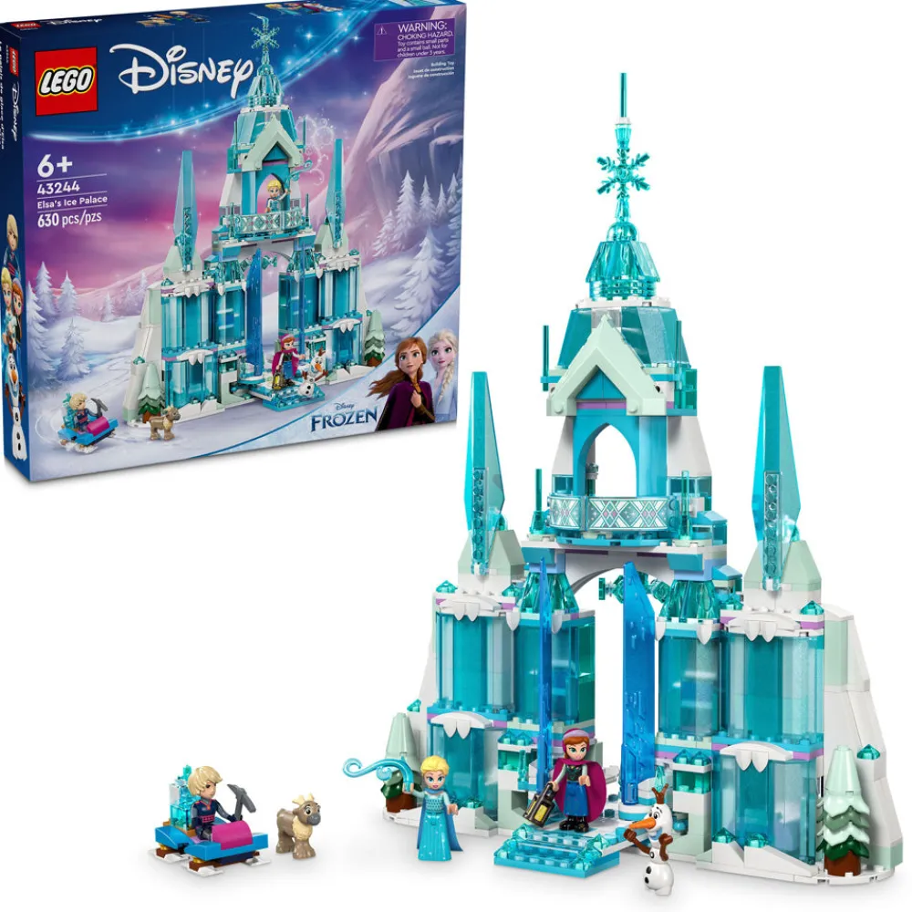 LEGO ® Disney Frozen Elsa’s Ice Palace Building Toy 43244 New