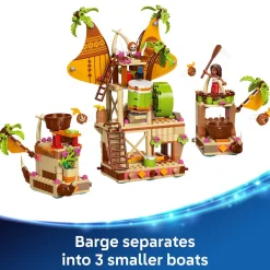 LEGO ® Disney Moana 2 Kakamora Barge 43258 Clearance