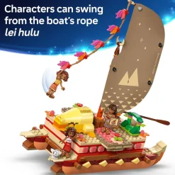 LEGO ® Disney™ Moana’s Adventure Canoe 43270 New