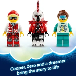 LEGO ® DREAMZzz™ Cooper’s Tiger Mech & Zero’s 71497 Fashion