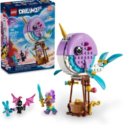 LEGO DREAMZzz Izzie's Narwhal Hot-Air Balloon Toy 71472 New