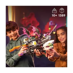 LEGO ® DREAMZzz™ Nightmare Shark Ship 71469 Building Toy Set (1,389 Pieces) Sale