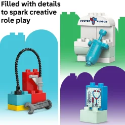 LEGO ® DUPLO® Disney and Pixar Cars McQueen’s Visit to Doc’s Garage 10456 Discount