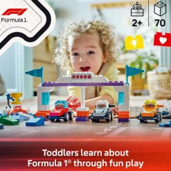 LEGO ® DUPLO® Town F1® Team Race Cars & Drivers 10445 Hot