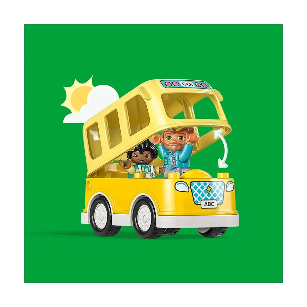 LEGO ® DUPLO® Town The Bus Ride 10988 Building Toy Set (16 Pieces) Fashion