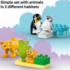LEGO ® DUPLO® Wild Animal Families: Penguins 10442 Sale