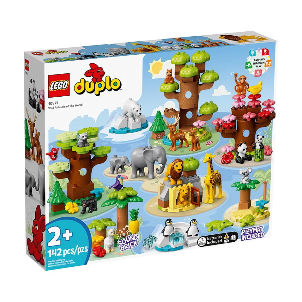 LEGO ® DUPLO® Wild Animals of the World 10975 Building Toy (142 Pieces) Sale
