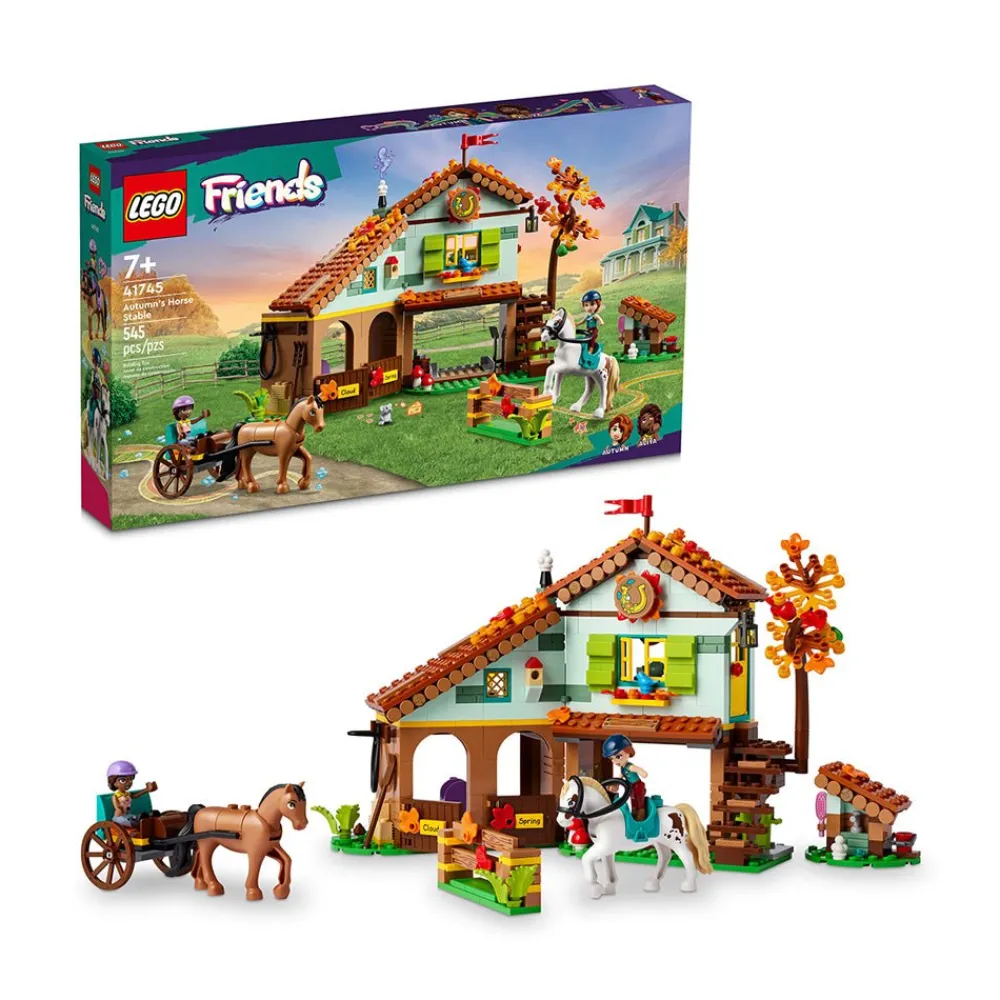 LEGO ® Friends Autumn’s Horse Stable 41745 Building Toy Set (545 Pieces) Online