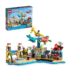 LEGO ® Friends Beach Amusement Park 41737 Building Toy Set (1,348 Pieces) Outlet