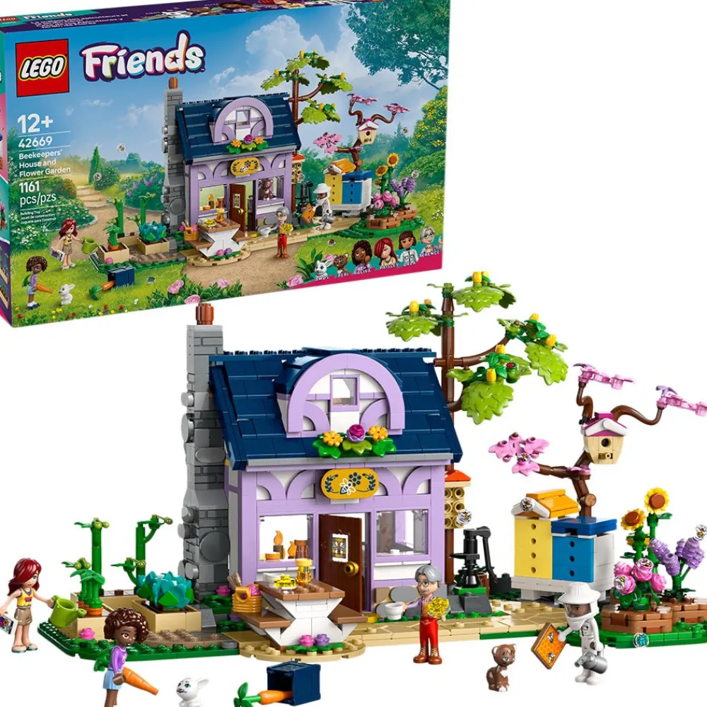 LEGO ® Friends Beekeepers’ House and Flower Garden 42669 Sale