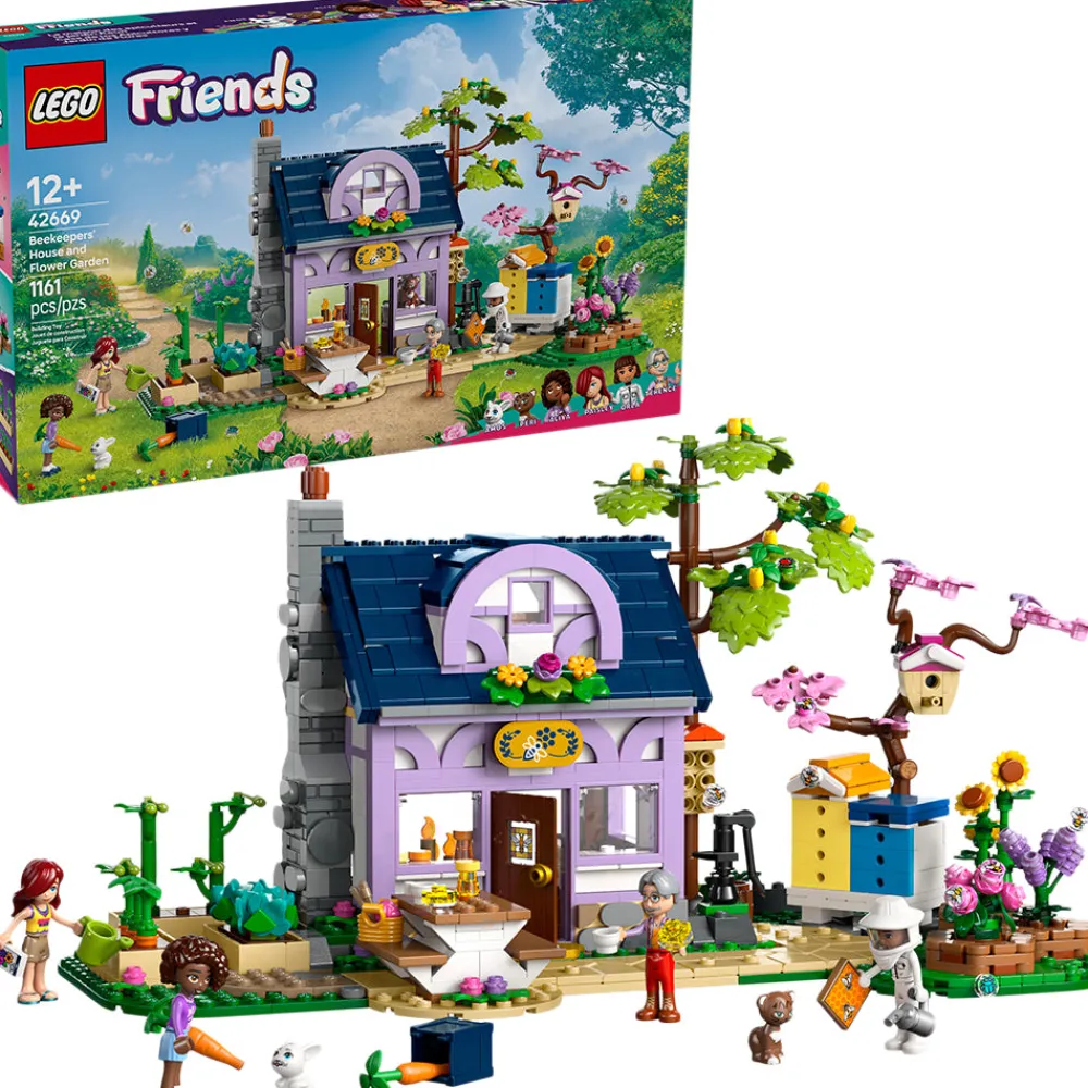 LEGO ® Friends Beekeepers’ House and Flower Garden 42669 Sale