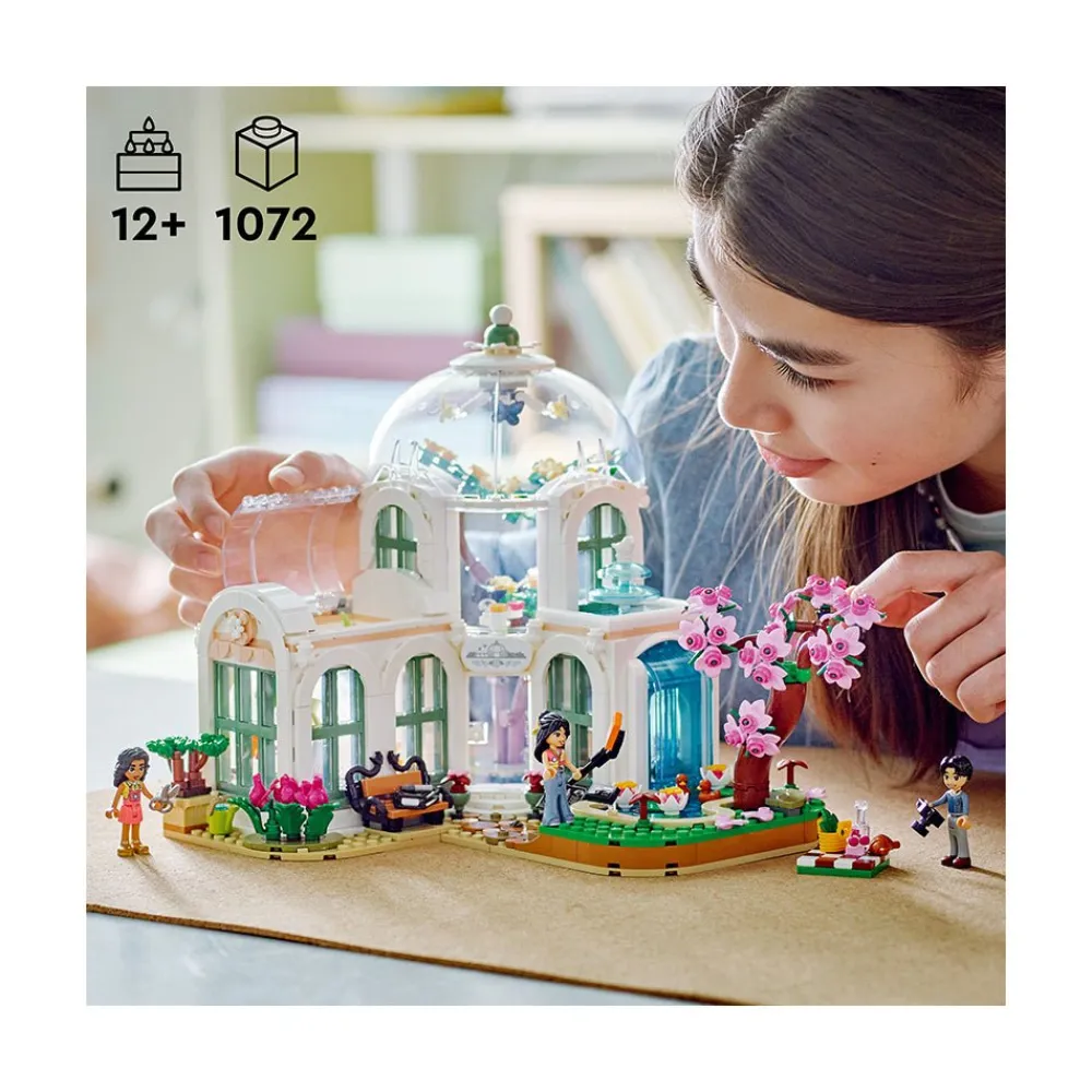LEGO ® Friends Botanical Garden 41757 Building Toy Set (1,072 Pieces) Outlet