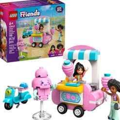 LEGO ® Friends Cotton Candy Stand and Scooter 42643 New