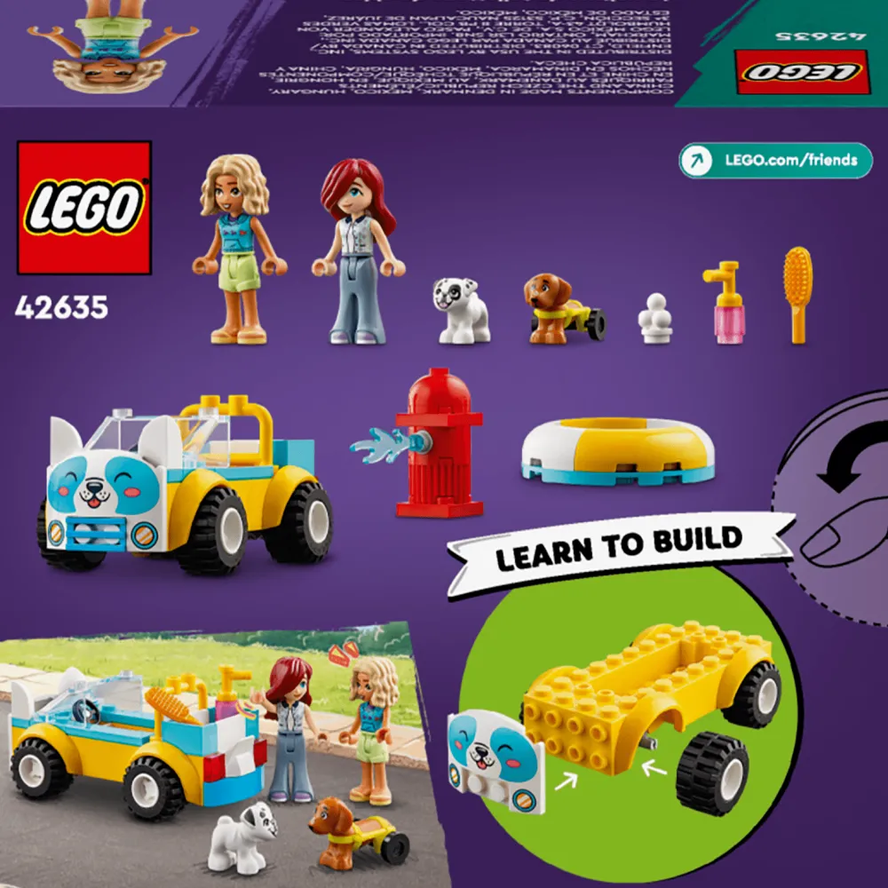 LEGO ® Friends Dog-Grooming Car, Vehicle Playset 42635 Sale