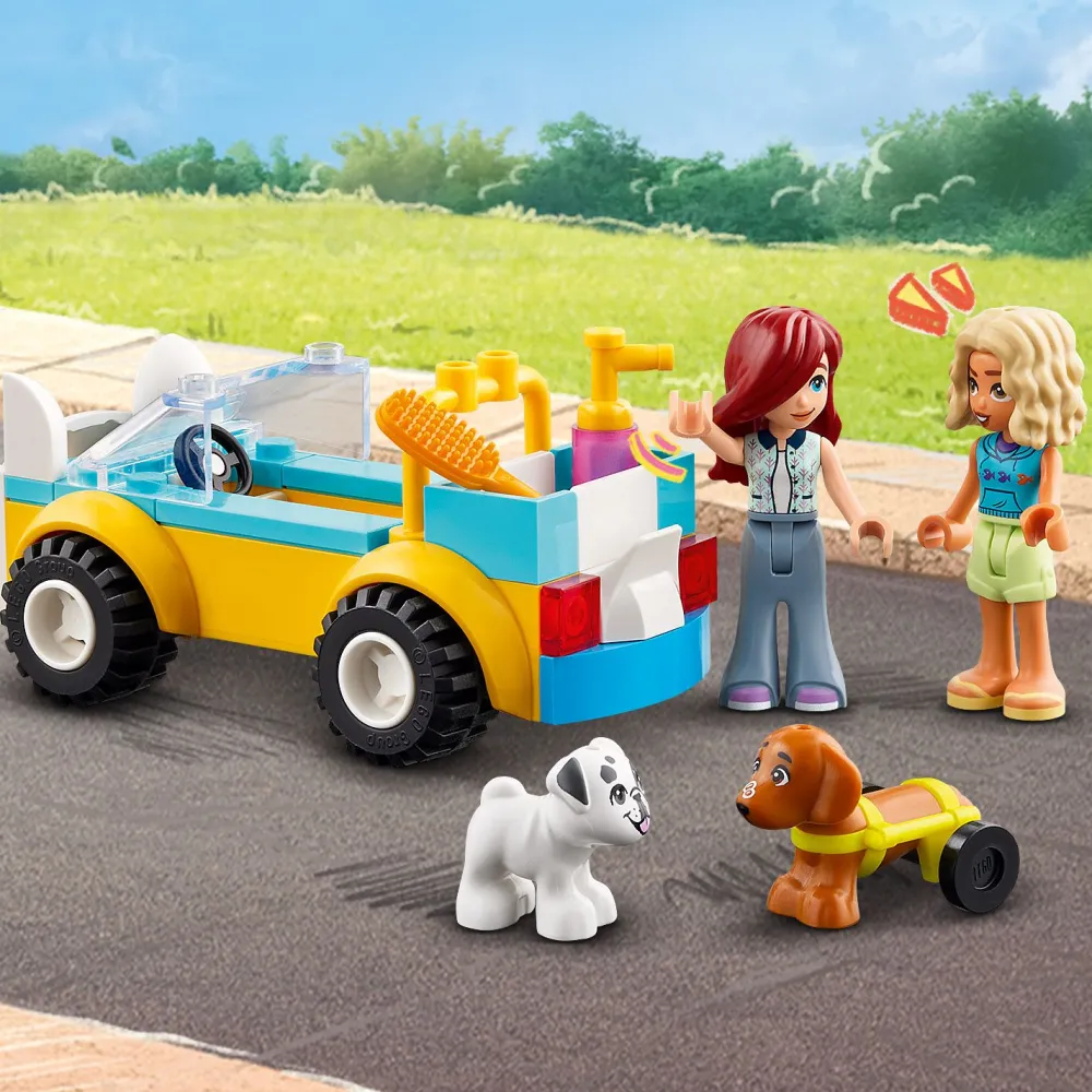 LEGO ® Friends Dog-Grooming Car, Vehicle Playset 42635 Sale