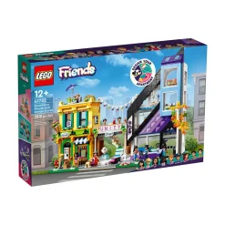LEGO ® Friends Downtown Flower and Design Stores 41732 Building Toy Set (2,010 Pieces) Outlet