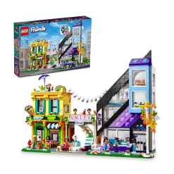 LEGO ® Friends Downtown Flower and Design Stores 41732 Building Toy Set (2,010 Pieces) Outlet