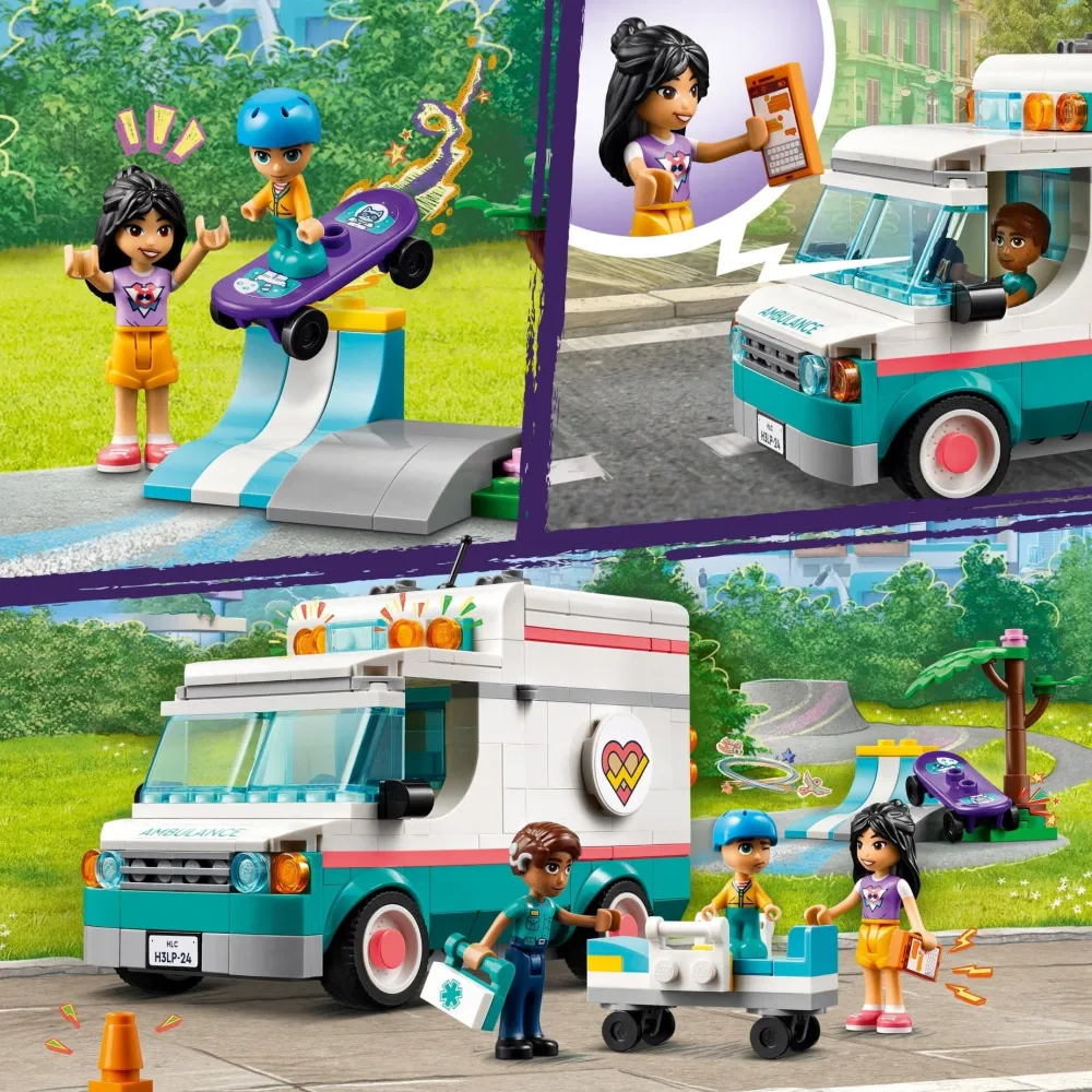 LEGO ® Friends Heartlake City Hospital Ambulance 42613 New