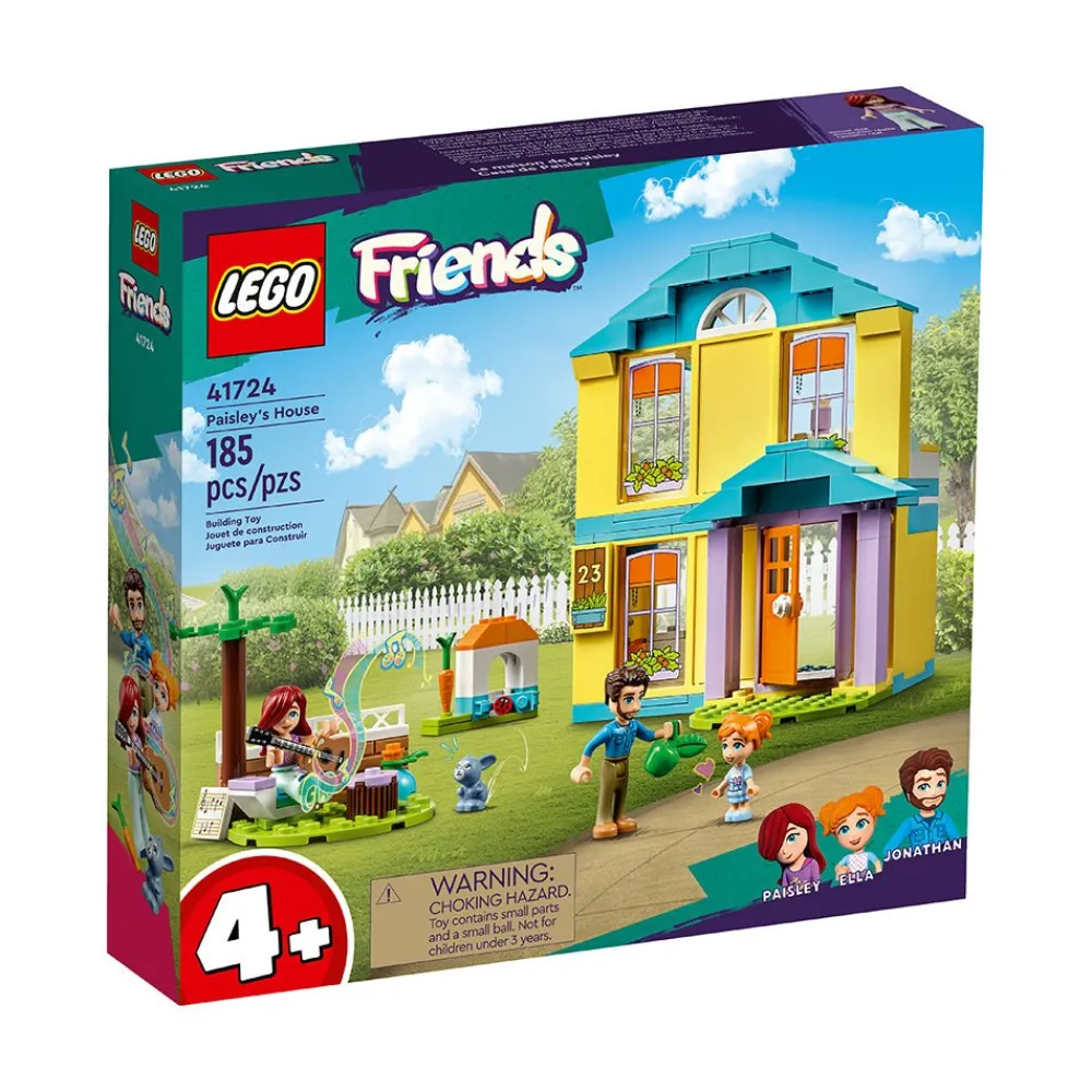 LEGO ® Friends Paisley’s House 41724 Building Toy Set (185 Pieces) Outlet