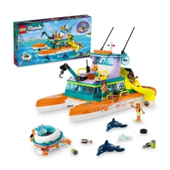 LEGO ® Friends Sea Rescue Boat 41734 Building Toy Set (717 Pieces) Discount