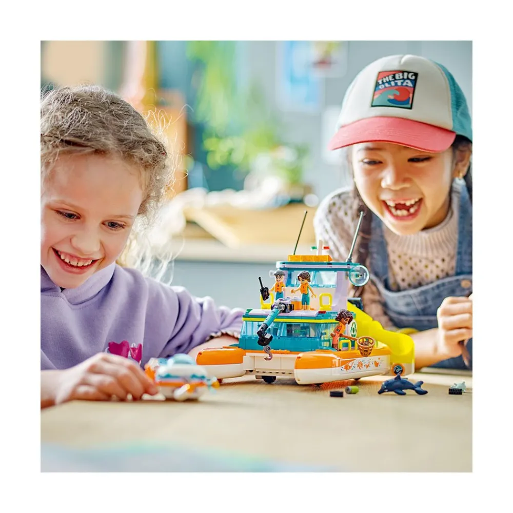 LEGO ® Friends Sea Rescue Boat 41734 Building Toy Set (717 Pieces) Discount
