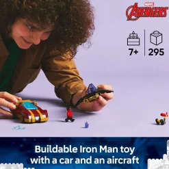 LEGO ® Iron Man Car & Black Panther vs. Red Hulk 76310 Sale