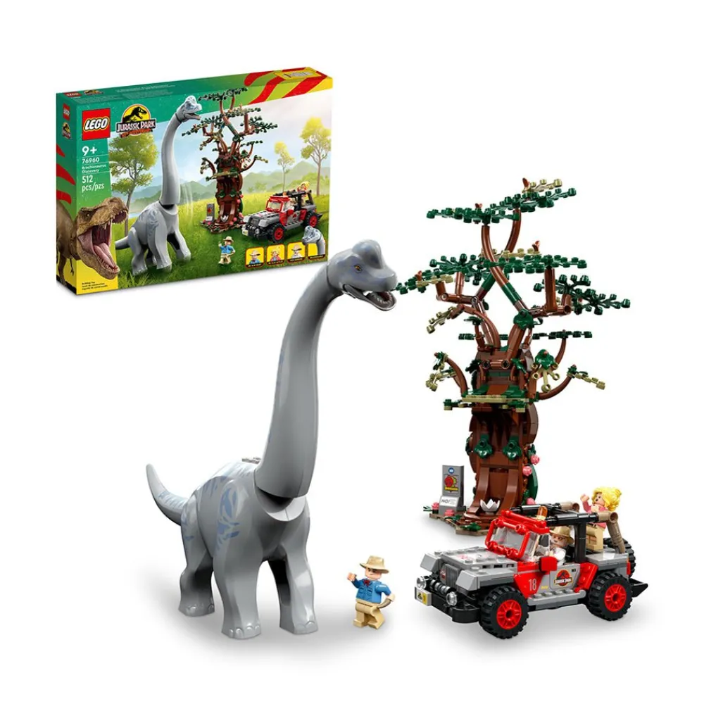 LEGO ® Jurassic Park Brachiosaurus Discovery 76960 Building Toy Set (512 Pieces) Hot