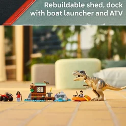 LEGO ® Jurassic World T. rex River Escape 76975 New