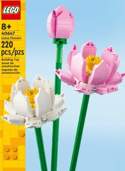 Lego Canada Inc. LEGO® Lotus Flowers 40647 Building Toy Set for Ages 8+ (220 Pieces) Clearance