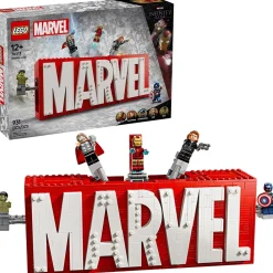 LEGO ® Marvel: MARVEL Logo & Minifigures 76313 Online