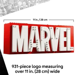 LEGO ® Marvel: MARVEL Logo & Minifigures 76313 Online