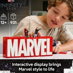 LEGO ® Marvel: MARVEL Logo & Minifigures 76313 Online