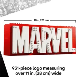 LEGO ® Marvel: MARVEL Logo & Minifigures 76313 Online