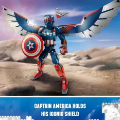 LEGO ® Marvel New Captain America Construction Figure 76296 New