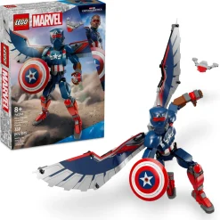 LEGO ® Marvel New Captain America Construction Figure 76296 New