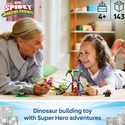 LEGO ® Marvel Spidey And His Amazing Friends Spidey and Gobby’s Raptor Battle at Tree House HQ 11200 New