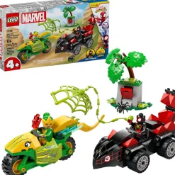 LEGO ® Marvel Spidey And His Amazing Friends: ® Spin and Electro Dinosaur Vehicle Chase 11198 Fashion