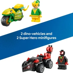 LEGO ® Marvel Spidey And His Amazing Friends: ® Spin and Electro Dinosaur Vehicle Chase 11198 Fashion