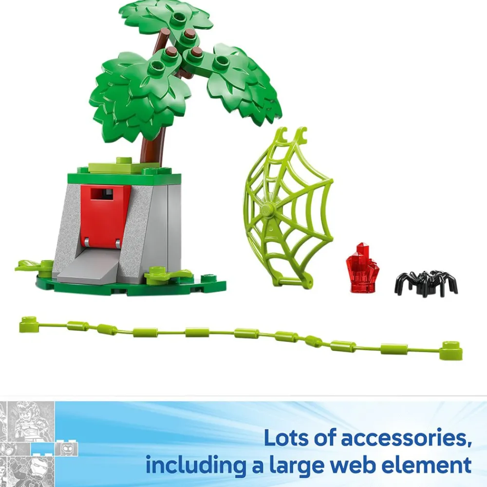 LEGO ® Marvel Spidey And His Amazing Friends: ® Spin and Electro Dinosaur Vehicle Chase 11198 Fashion