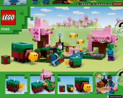 Lego Canada Inc. LEGO® Minecraft® The Cherry Blossom Garden Toy 21260 Sale