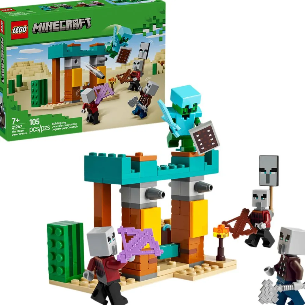 LEGO ® Minecraft® The Illager Desert Patrol 21267 Fashion
