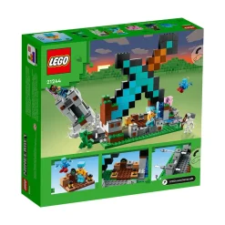 LEGO ® Minecraft® The Sword Outpost 21244 Building Toy Set (427 Pieces) Hot