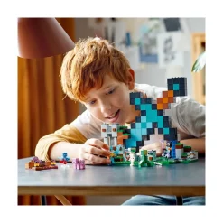 LEGO ® Minecraft® The Sword Outpost 21244 Building Toy Set (427 Pieces) Hot
