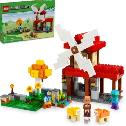 LEGO ® Minecraft® The Windmill Farm Video-Game Set Gift 21262 Discount