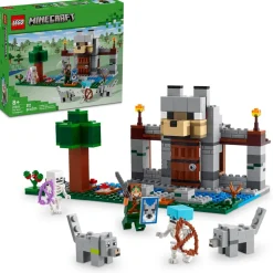 LEGO ® Minecraft® The Wolf Stronghold Fortress Playset 21261 Hot