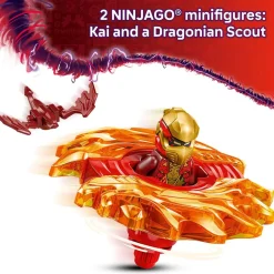 LEGO ® NINJAGO® Kai’s Dragon Spinjitzu Spinner 71823 Hot